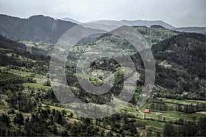 Panoramic view of Mokra Gora