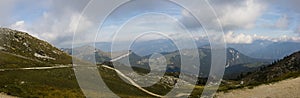 Panoramic view Monte Baldo Italy