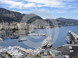Panoramic view of montecarlo
