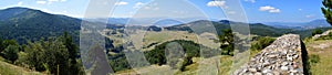 Panoramic View from The Mountain of Orpheus