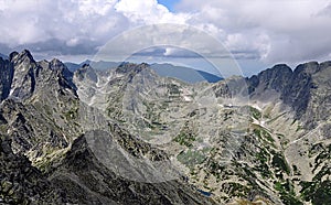 Panoramatický výhľad, Vysoké Tatry, Slovensko, Európa