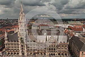 Panoramic view of Munich Germany