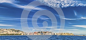 Panoramic view of Naples waterfront