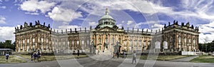 Panoramic view of The New Palace in Potsdam