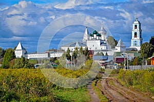 Panoramic view of the Nikitsky Monastery in Pereslavl-Zalessky