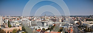 Panoramic view of Novi Sad, Serbia photo
