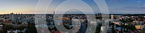 Panoramic view of Novi Sad, Serbia