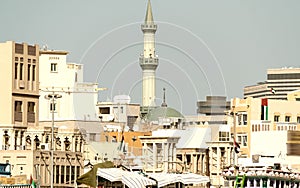 Panoramic view of Old Dubai