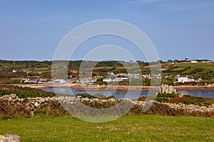 Panoramic View of Old Town, Scilly Islands