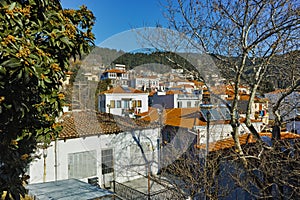 Panoramic view of old town of Xanthi, East Macedonia and Thrace