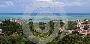 Panoramic view of Olinda, Brazil