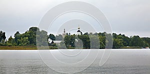 Panoramic view of Ostashkov. Russia