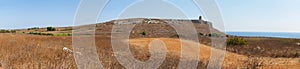 Panoramic view of Otranto coast