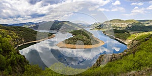 Arda river meander , bulgaria, europe