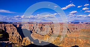 Panoramic view over Grand Canyon Arizona