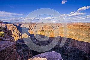 Panoramic view over Grand Canyon Arizona