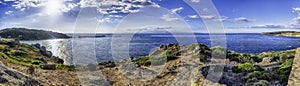 Panoramic view over the sea, Santa Teresa Gallura, Sardinia, Italy photo