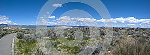 Panoramic view over South Tufa, Mono Lake - California