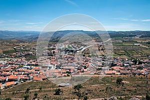 Panoramic view over the village photo
