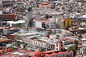 Panoramic view of Pachuca city, hidalgo, mexico III