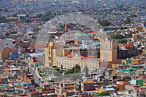 Panoramic view of Pachuca city, hidalgo, mexico XXII