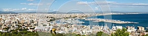 Panoramic view of Palma de Mallorca