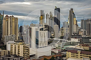 Panoramic view of Panama City Skyline