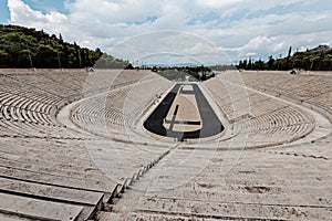 Panoramic view on panathenaic stadium