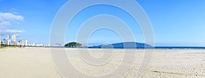 Panoramic view of Paulista beaches, SP Brazil photo