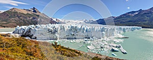 Panoramic view, Perito Moreno Glacier, Argentina