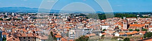 Panoramic view of Perpignan, France