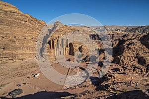 Panoramic View of Petra, Unesco Archeological Site, Jordan