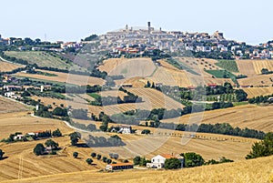 Panoramic view of Potenza Picena photo
