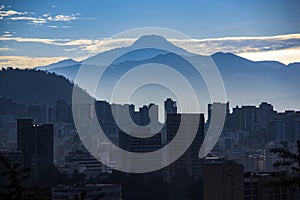 Panoramic view of Quito, Ecuador