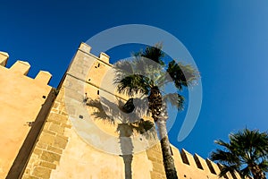 panoramic view of rabat city capital morocco