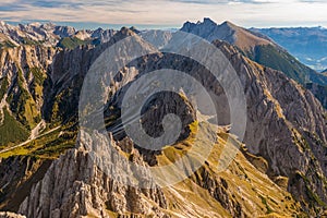 Panoramic View from Reither Spitze, Austria