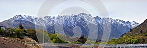 Panoramic View of the Remarkables Mountain Range Queenstown