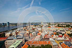 Panoramic view of Riga