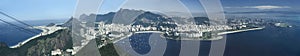 Panoramic view of Rio de Janeiro, Brazil.