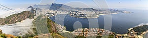 Panoramic view of Rio de Janeiro from the Sugarloaf, Rio de Janeiro, Brazil