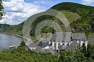 Panoramic view of river Mosel