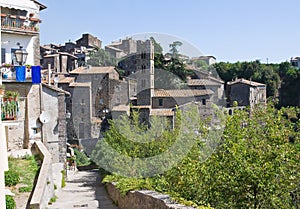 Panoramic view of Ronciglione. Lazio. Italy.