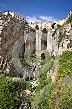 Panoramic view of Ronda, Andalusia, Spain