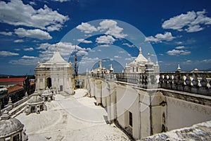 Panoramic view of the roof of Leon Cathedral, Nicaragua