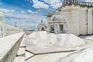 Panoramic view of the roof of Leon Cathedral, Nicaragua