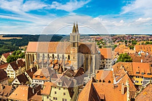 Panoramic view of Rothenburg