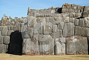 Panoramic view of Sacsayhuaman, Inca ruins in Cusco, Peru photo ,koky photo