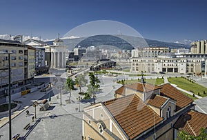 Panoramic view from Saint Dimitrij church bell tower