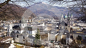 Panoramic view of the Salzburg.