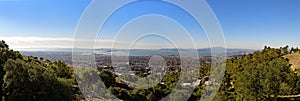 Panoramic view of the San Francisco Bay from the Lawrence Hall o photo